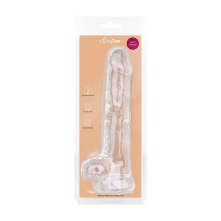 You2Toys Crystal Jelly Model 19cm with Base - Transparent Intimate Device