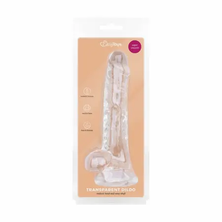 TOYJOY Crystal Clear Intimate Model with Base 17 cm Transparent