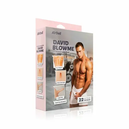 AirDoll David надуваема кукла в естествен ръст, 22 см