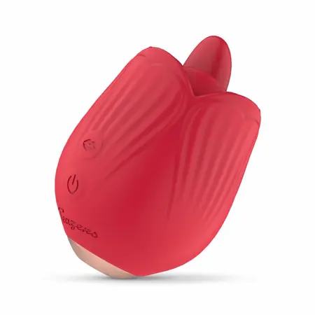Teazers Rose Intimate Device with Licking Motion & Vibrating System Pink