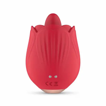 Teazers Rose Intimate Device with Licking Motion & Vibrating System Pink