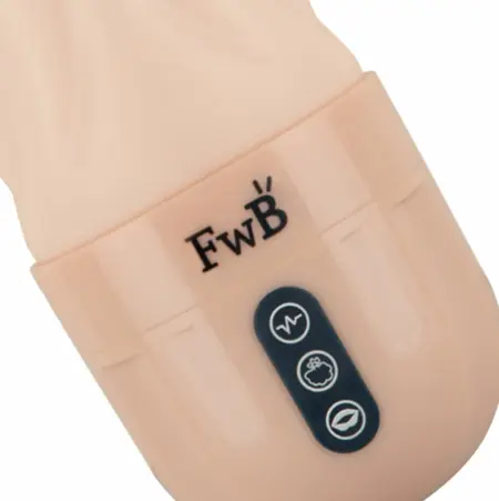 Friend with Benefits Vibrating Suction Intimate Machine Black