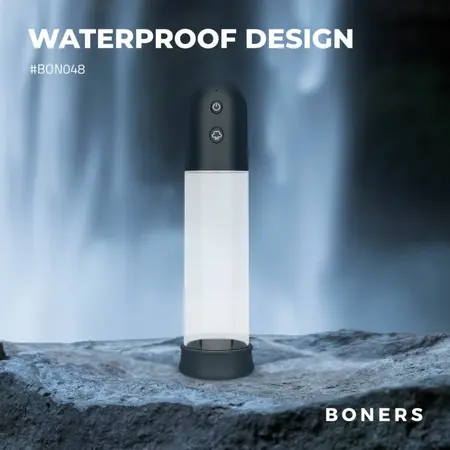Boners Automatic Vacuum Pump & Intimate Training Device Transparent XL
