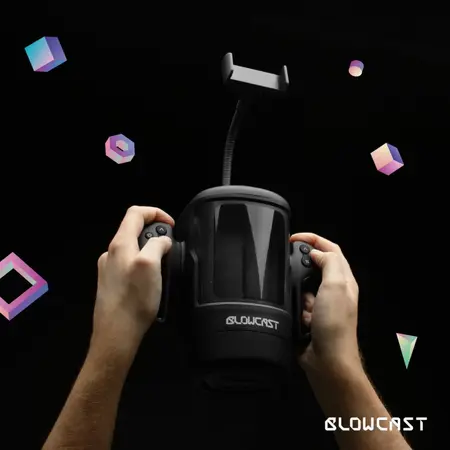 Blowcast WingXP Intimate Machine with Phone Holder and Multi-Function System