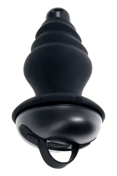 GENDER X ECHO Silicone Vibrating Device with Removable Sleeve 15.3cm