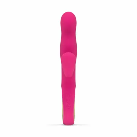 FeelzToys Tarzan Dual-Action Silicone Vibrator Pink USB Rechargeable