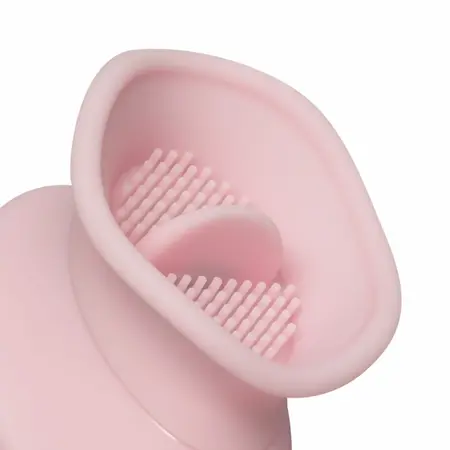 EasyToys Clitoral Stimulator with Thong Pink - Rechargeable Silicone Model