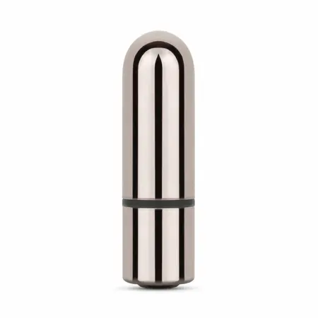 EasyToys Silicone Anal Plug Set with Vibrating Bullet - Black, 4 Sizes