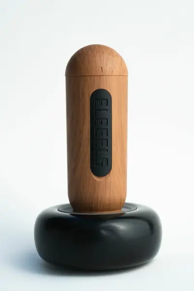 S2 Hot Stone Massage Wand - Handcrafted Bian Stone, 7 Modes, 4 Heat Levels
