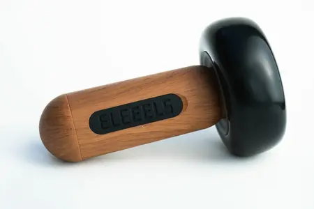 S2 Hot Stone Massage Wand - Handcrafted Bian Stone, 7 Modes, 4 Heat Levels