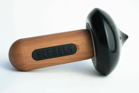 S2 Hot Stone Massage Wand - Handcrafted Bian Stone, 7 Modes, 4 Heat Levels