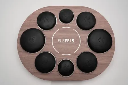 S1 Revival Hot Stone Spa Set - 8 Basalt Stones for Home Relaxation