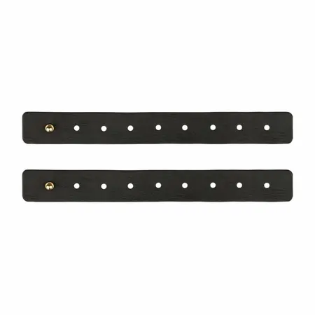Rosy Gold Body Harness Black - Adjustable Faux Leather Accessory