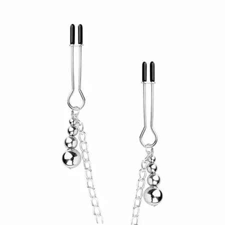 Bedroom Fantasies Adjustable Silver Clamps for Sensitive Zones