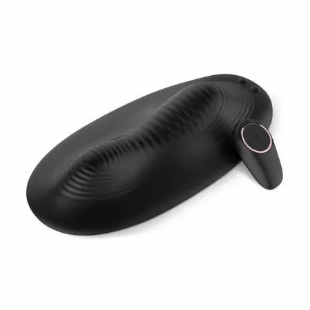Vibe Pad Double Vibration Remote Control System Black Silicone
