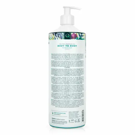 Exotiq Body to Body Massage Oil 1L - Silky Long-Lasting Formula