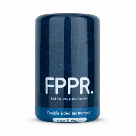 FPPR Double-Sided Transparent Intimate Device - Compact Dual Entry Sleeve