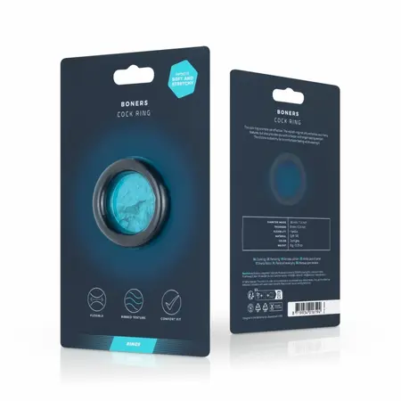 Boners Ergo Silicone Comfort Ring - Flexible Anatomical Design