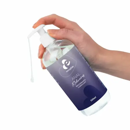 EasyGlide Anal Relaxing Water-Based Gel 500ml with Chamomile & Mint