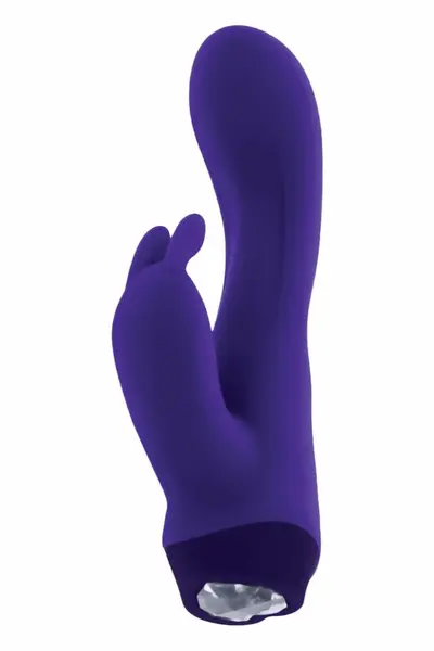 SELOPA PLUM JOB Rabbit Vibrator Dual Motor USB Rechargeable Purple 13.5cm