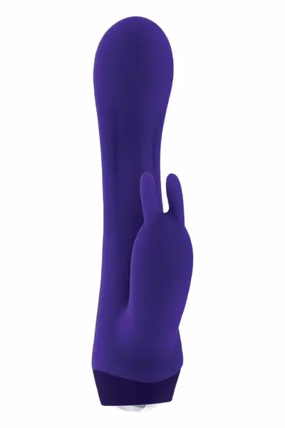 SELOPA PLUM JOB Rabbit Vibrator Dual Motor USB Rechargeable Purple 13.5cm