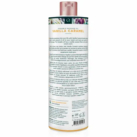 Exotiq Massage Oil Vanilla Caramel 500ml - Nourishing Aromatic Blend