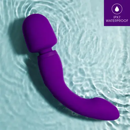 Blush Wellness Dual Sense Purple Multi-Function Silicone Massager