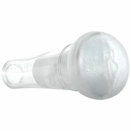 Evolved Sucking Good Transparent Intimate Machine with Suction & Vibration