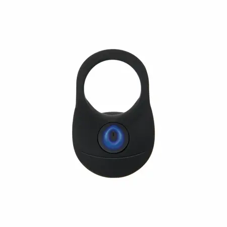 Evolved Cock Armor Rechargeable Silicone Vibrating Ring Black