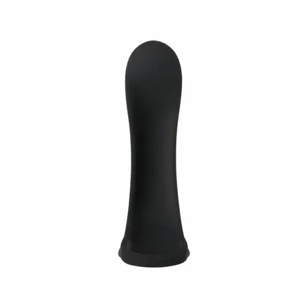 Evolved Cock Armor Rechargeable Silicone Vibrating Ring Black