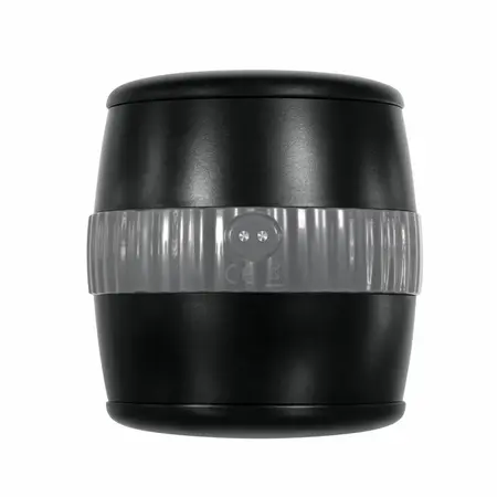 Evolved Barrel of Fun Black Dual-Sided Intimate Machine, 12 Modes