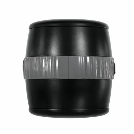 Evolved Barrel of Fun Black Dual-Sided Intimate Machine, 12 Modes