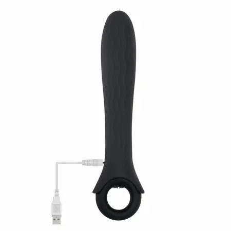 Evolved Power House Multi-Speed Silicone Intimate Device Black