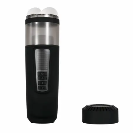 Evolved Message in a Bottle Intimate Machine Black TPE 7 Modes