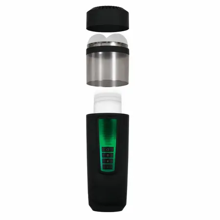 Evolved Message in a Bottle Intimate Machine Black TPE 7 Modes