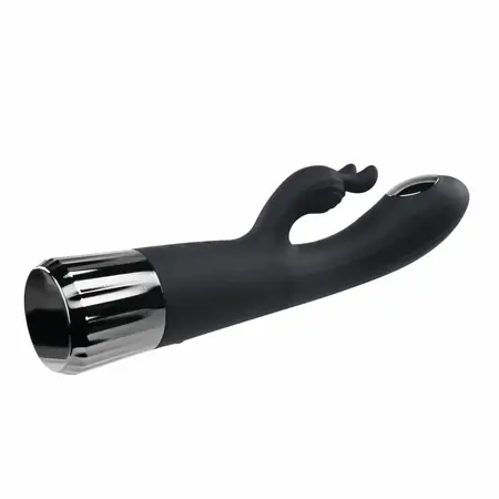 Evolved Heat Up & Chill Dual Motor Intimate System Black Silicone