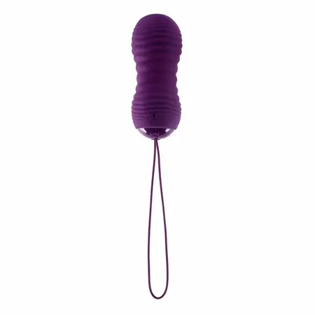 Evolved Eager Egg Remote-Controlled Vibrating Device Purple Waterproof
