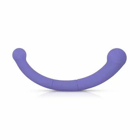 Good Vibes Only Jane Dual-Ended Silicone Vibrator Purple 10 Modes