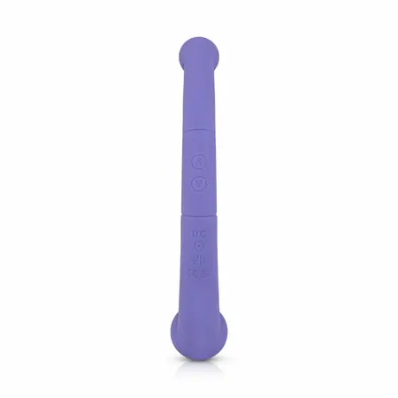 Good Vibes Only Jane Dual-Ended Silicone Vibrator Purple 10 Modes