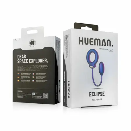 Hueman Vibrating Dual-Purpose Ring with Anal Ball Attachment