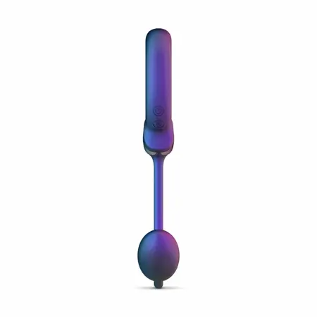 Hueman Vibrating Dual-Purpose Ring with Anal Ball Attachment