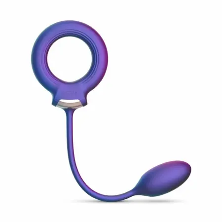 Hueman Vibrating Dual-Purpose Ring with Anal Ball Attachment