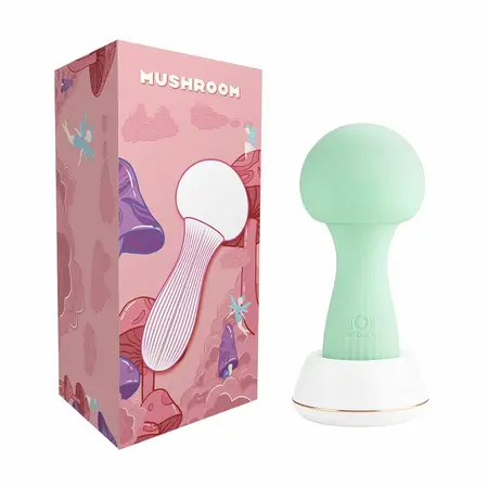 OTOUCH Mushroom Silicone Wand - Teal, Rechargeable Flexible Massager