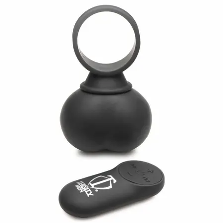 Trinity Vibes Vibrating Silicone Balls X-Large, Remote Control, Waterproof