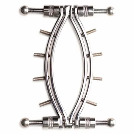 Master Series Spread 'Em Poker Adjustable Stainless Steel Intimate Clamp