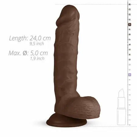 Real Fantasy Waylon Intimate Device 25 cm with Suction Base, Flesh Tone