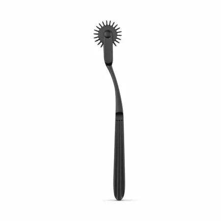 Kiotos Aluminium Sensory Pinwheel Black - Precision Stimulation Tool