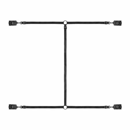 Bedroom Fantasies Model 8719934011106 Adjustable Bed Restraint System Black
