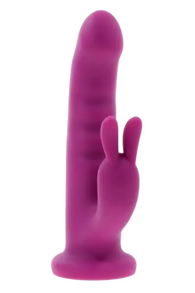 PLAYBOY FLUFFLE Silicone Twirling Dual-Motor Intimate Device Pink 19.7cm