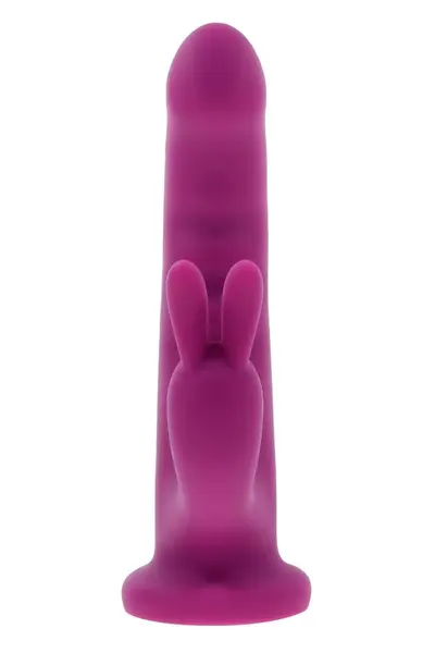 PLAYBOY FLUFFLE Silicone Twirling Dual-Motor Intimate Device Pink 19.7cm